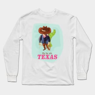 Texas Cowboy Long Sleeve T-Shirt